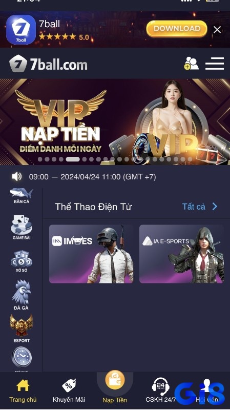 Lĩnh vực Esports tại web cược với nhiều trò chơi đa dạn hấp dẫn