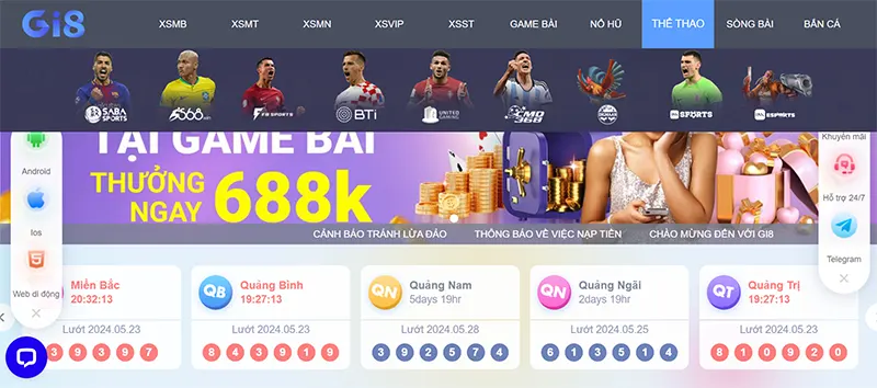 Thể thao Gi8 là một danh mục game hấp dẫn được nhiều người yêu thích